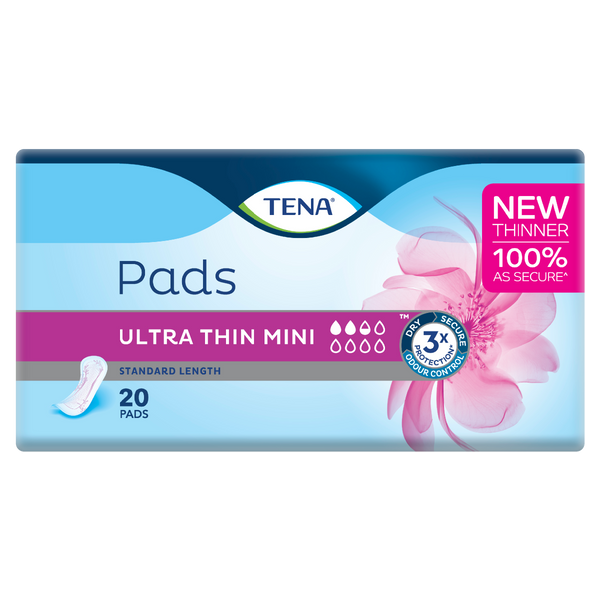 Tena Lady Ultra Thin Mini Standard Length Pads 20PK