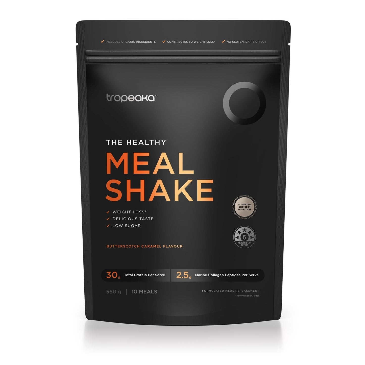 Tropeaka Mealshake Butterscotch Caramel 560g