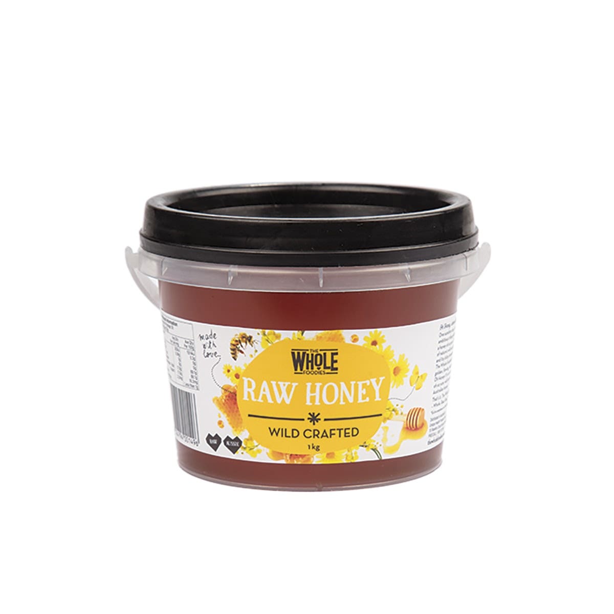 THE WHOLE FOODIES Honey (Wild Crafted) Tub 1kg