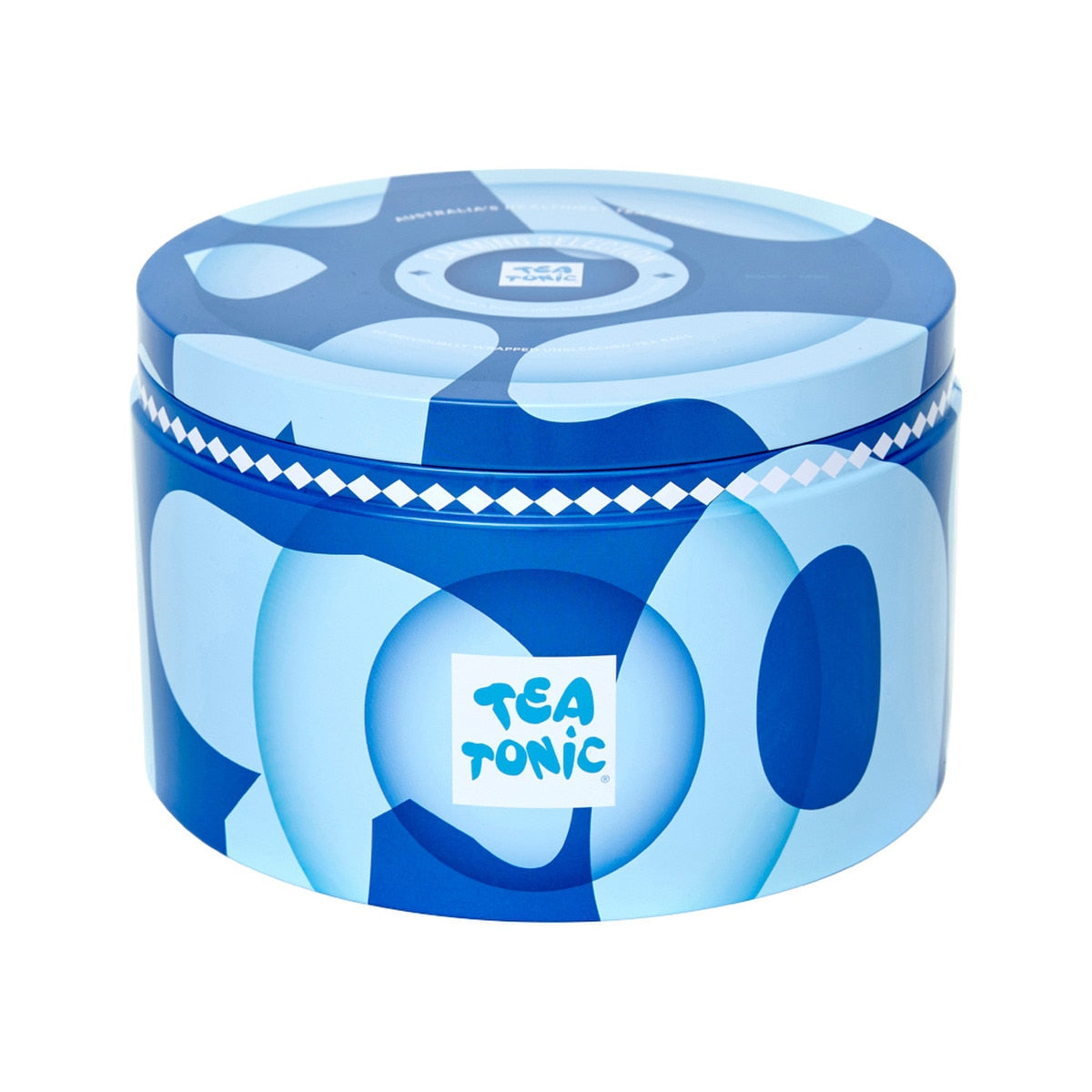 Tea Tonic Calming Selection Round Tin X 40 Tea Bags (Contains Bonus Mini Tin of Sparkling Rosebuds)
