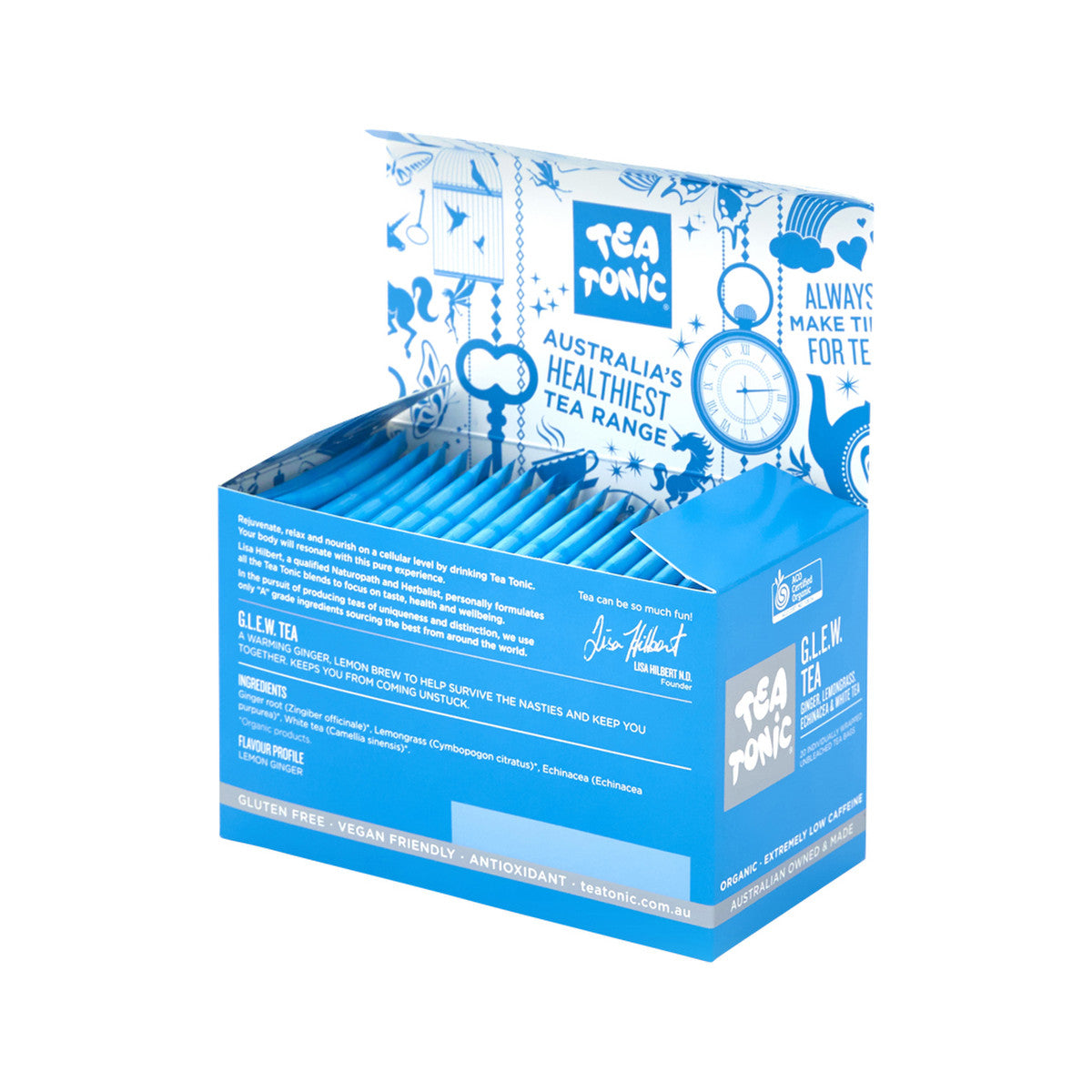 Tea Tonic Organic G.L.E.W. Tea x 20 Tea Bags