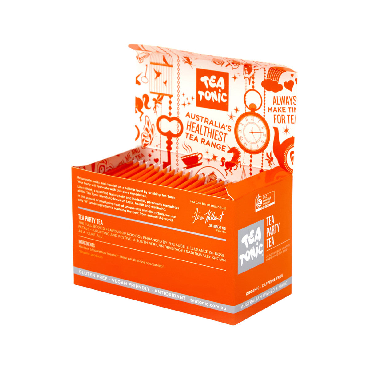 Tea Tonic Organic Tea Party Tea x 20 Tea Bags