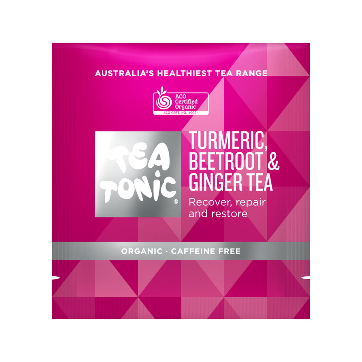 Tea Tonic Organic Turmeric Beetroot & Ginger Tea x 20 Tea Bags