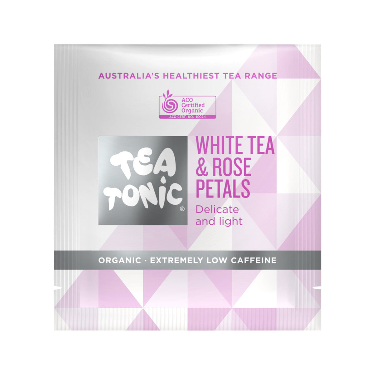 Tea Tonic Organic White Tea & Rose Petals Tea x 20 Tea Bags