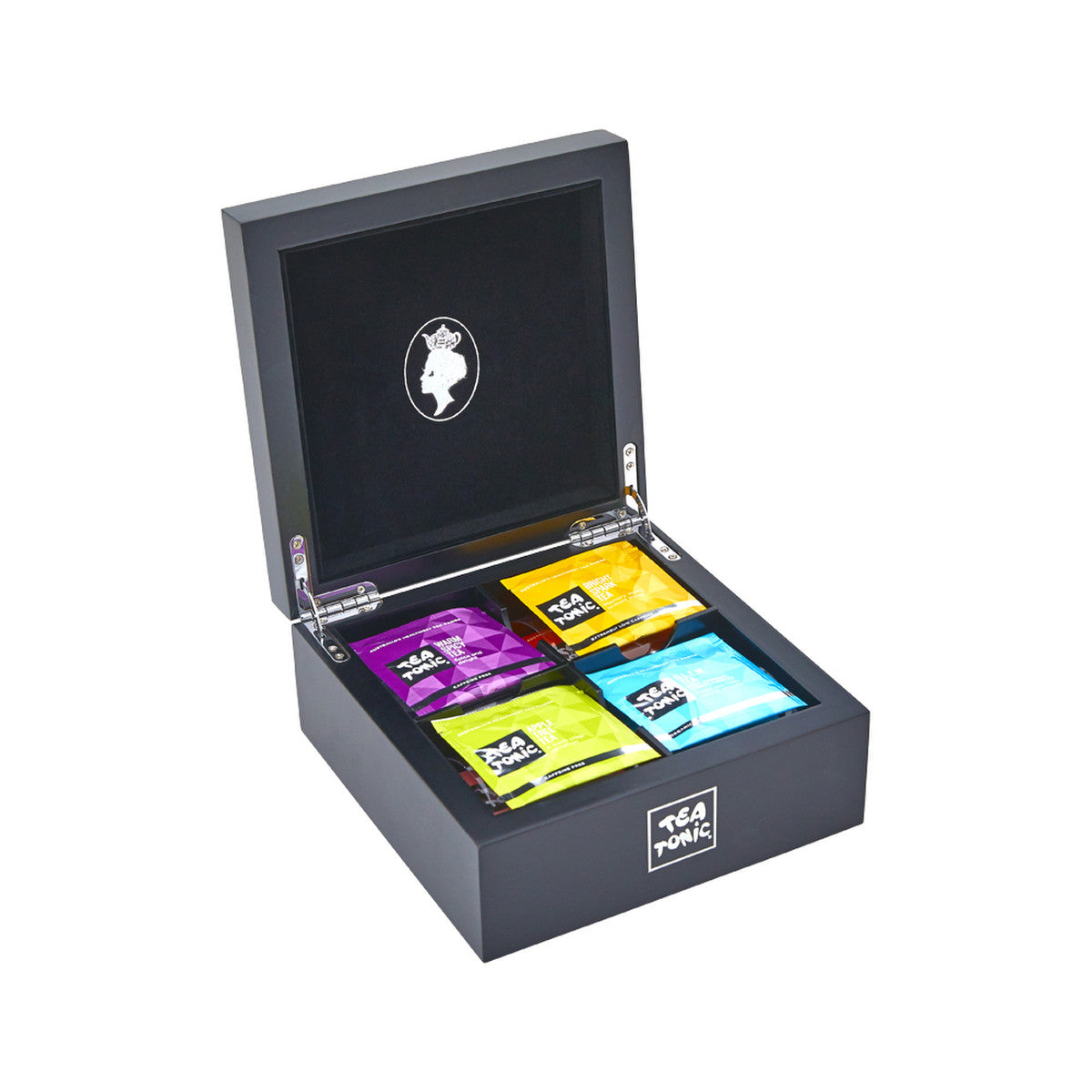 Tea Tonic Wooden Tea Chest Mini x 32 Tea Bags