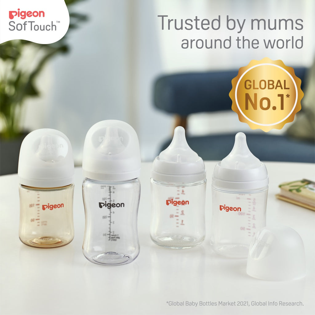Pigeon SofTouch 3 Peristaltic Plus Teat SS 1 Pack
