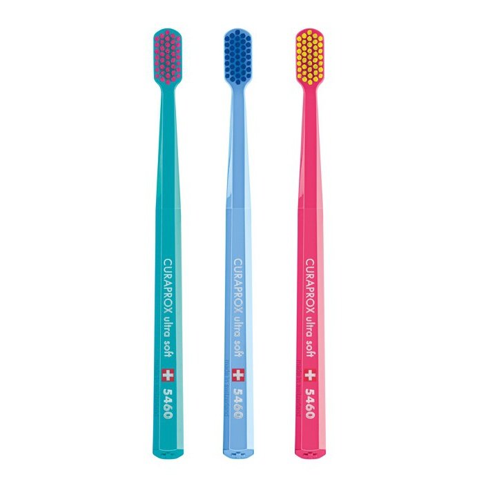 Curaprox 5460 Ultra Soft Toothbrush Trio Pack