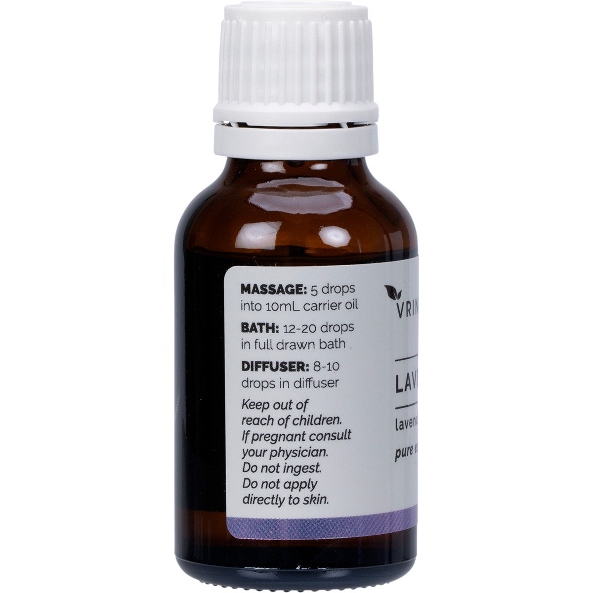 VRINDAVAN Essential Oil (100%) Lavender 25ml