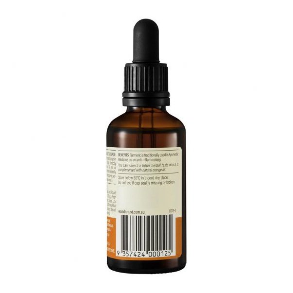 WANDERLUST TURMERIC DROPS 50ML