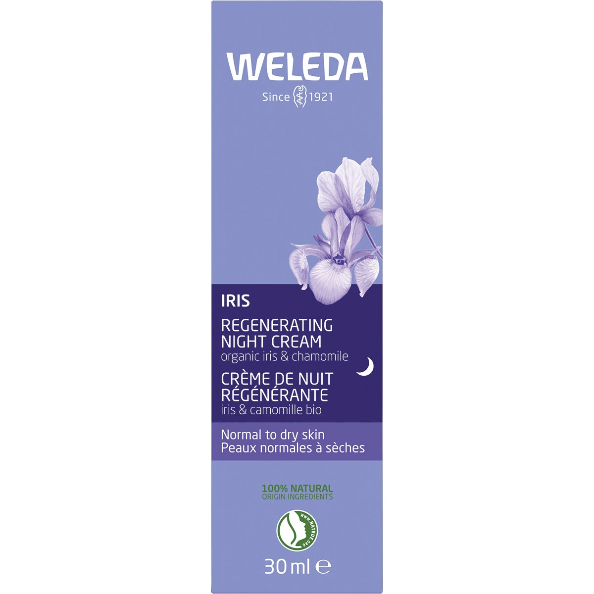 Weleda Organic Regenerating Night Cream (Iris) 30ml