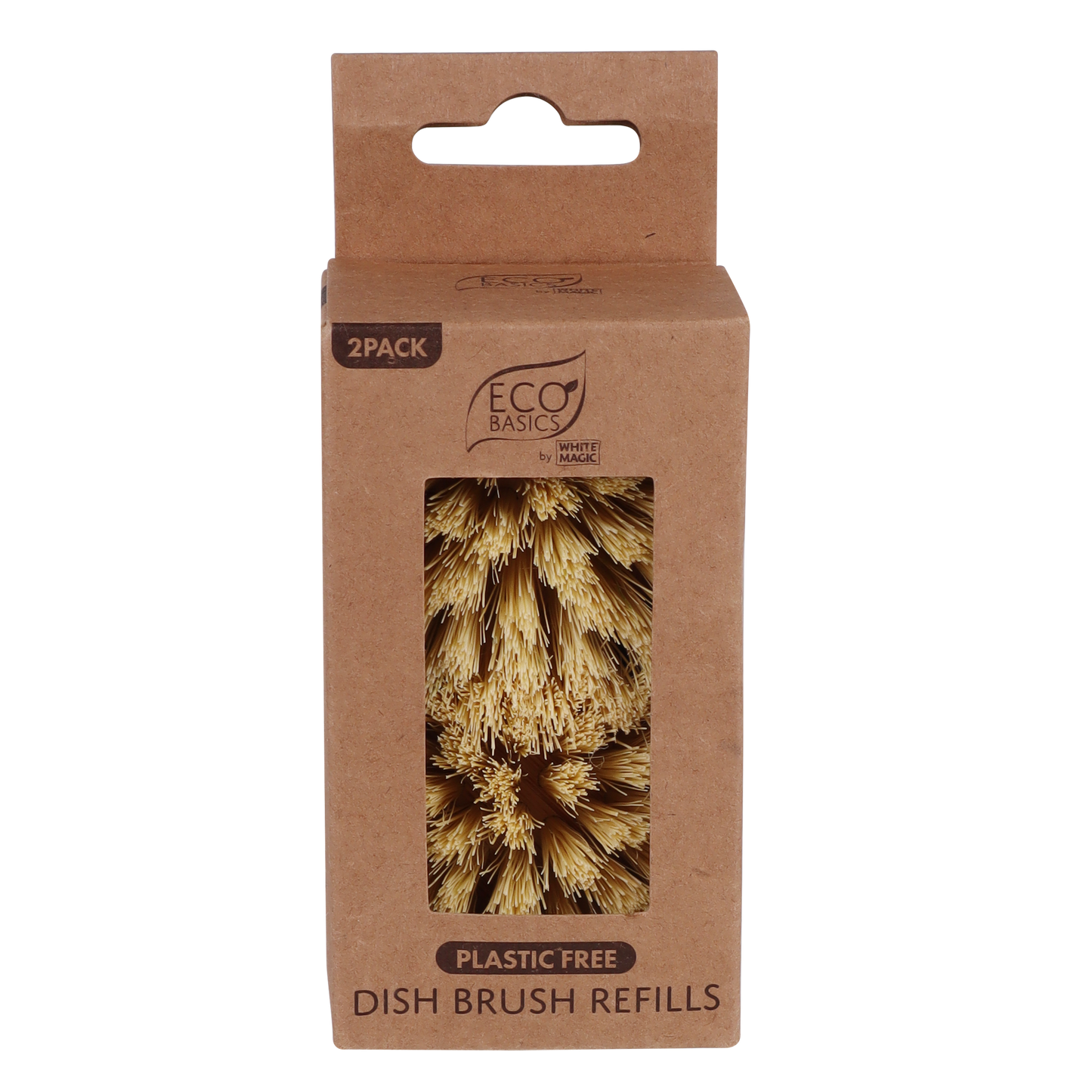 White Magic Eco Basics Plastic Free Dish B 2Pk (Pack of 6)