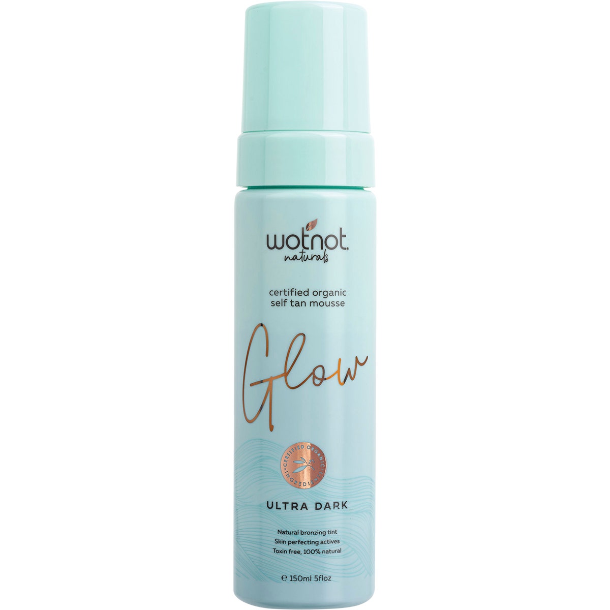 WOTNOT Certified Organic Self Tan Mousse Ultra Dark 150ml