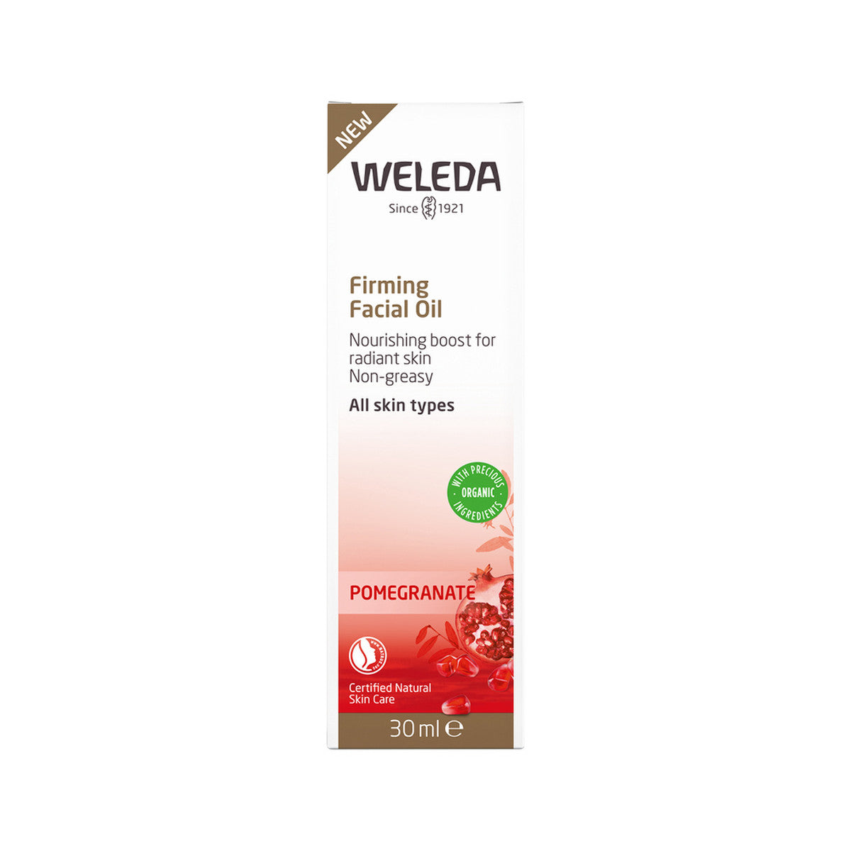 Weleda Organic Firming Facial Oil (Pomegranate) 30ml