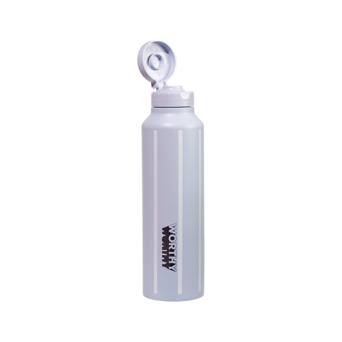 Worthy Sugarcane Drink Bottle Blue Steel Striped 750ml