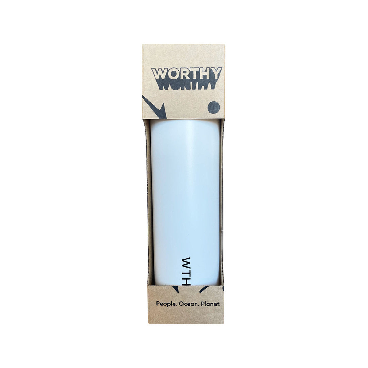 Worthy Sugarcane Drink Bottle Pure White 750ml