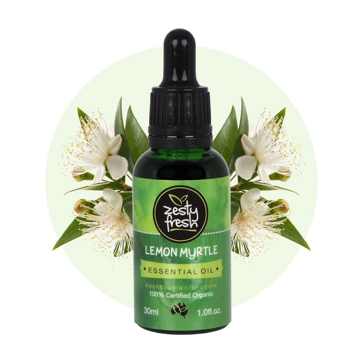 Zesty Fresh Essential Oil Lemon Myrtle 30ml