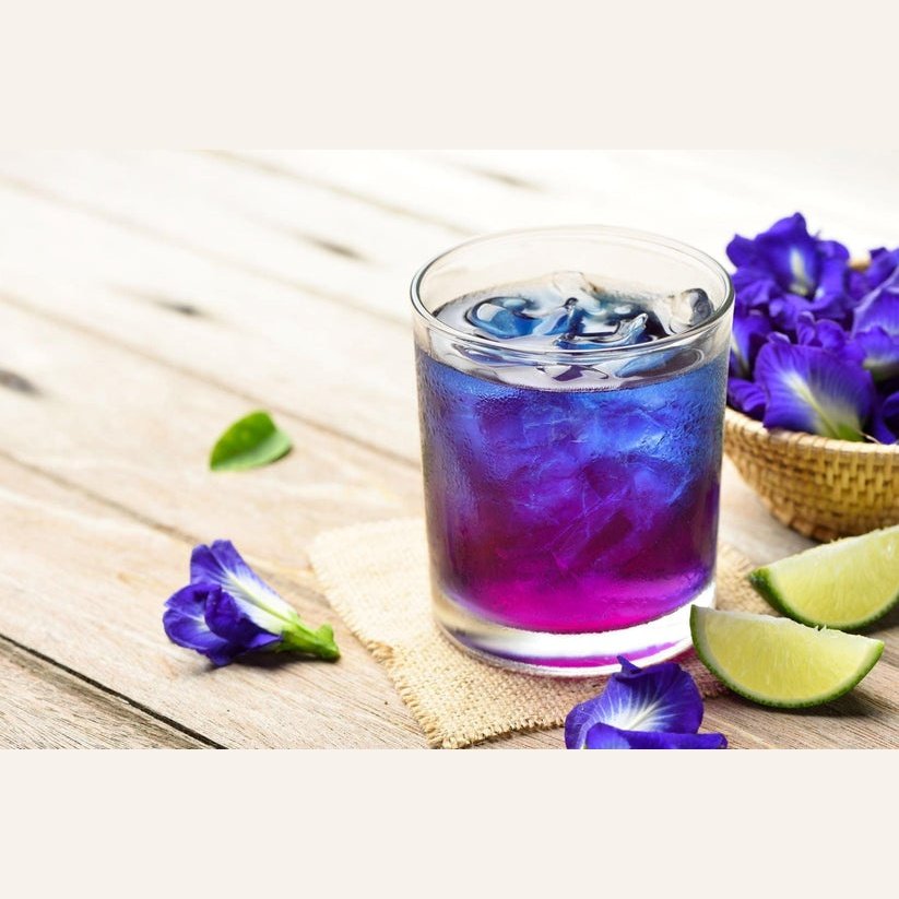 Mavella Superfoods Bluetiful Tea Blue Butterfly Pea Flower + Collagen Berrylicious Flavour x 25 Tea Bags