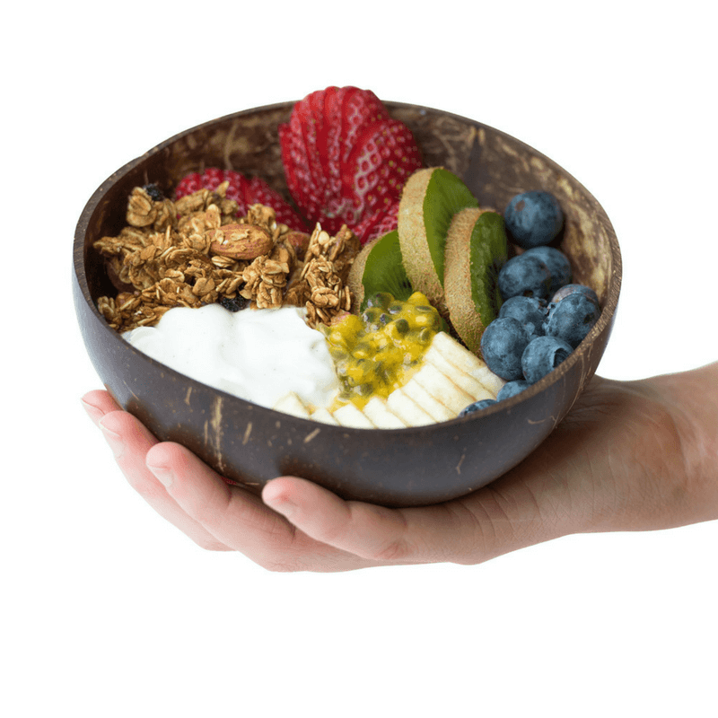 NIULIFE Coconut Shell Bowl Natural 1