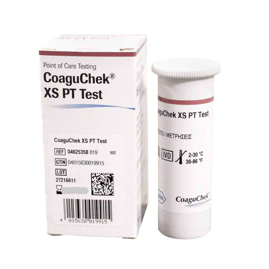 CoaguChek XS PT Test PST 6 Strips (6 Months+ Expiry)