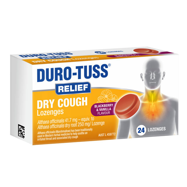 Duro-tuss Relief Dry Cough 24 Lozenges