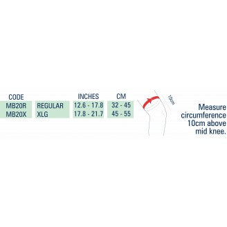 M-BRACE KNEE WRAP BRACE