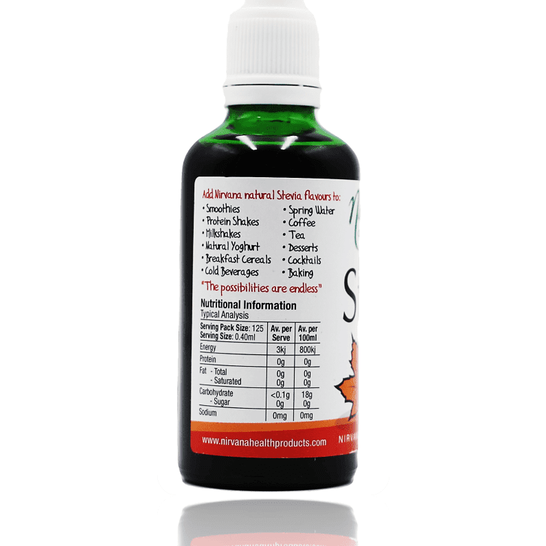 NIRVANA Liquid Stevia Maple 50ml