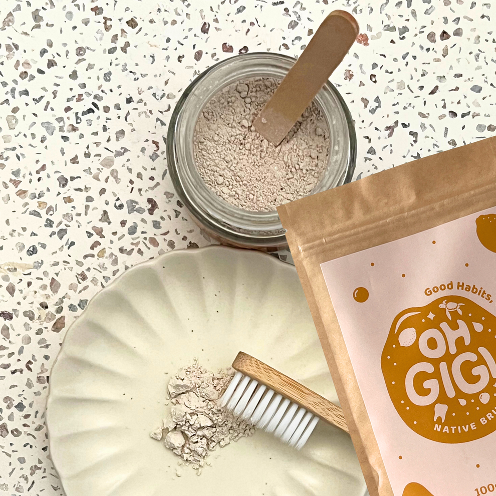 Ohgigi Tooth Powder Native Brush Refill 100g