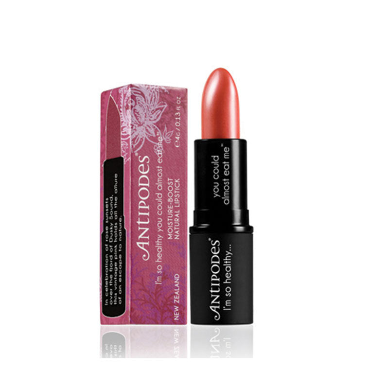 Antipodes Moisture-boost Natural Lipstick Remarkably Red 4g