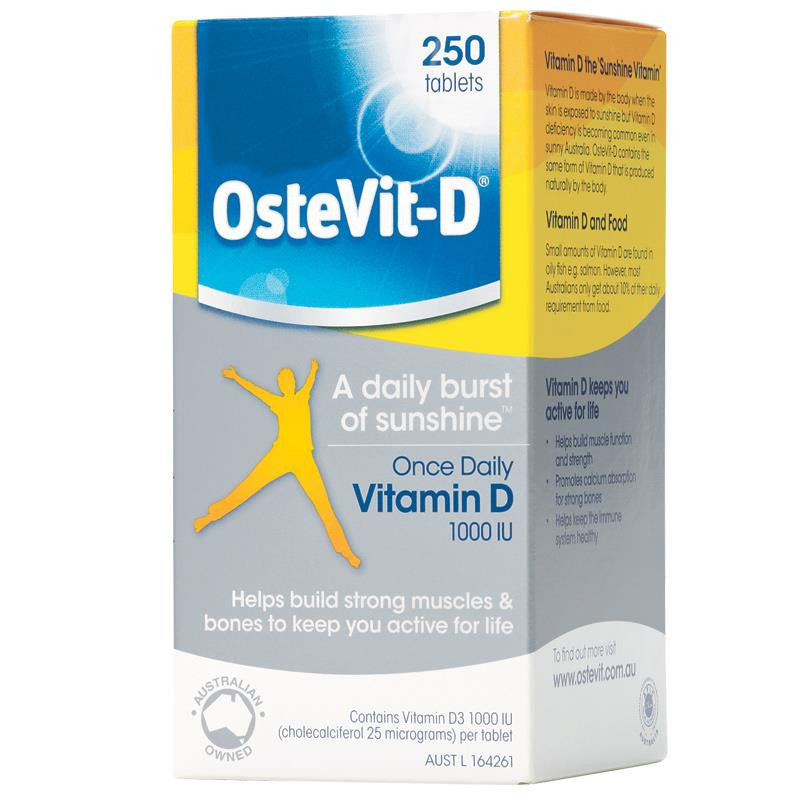 Ostevit D Vitamin D3 1000IU 250 Tablets