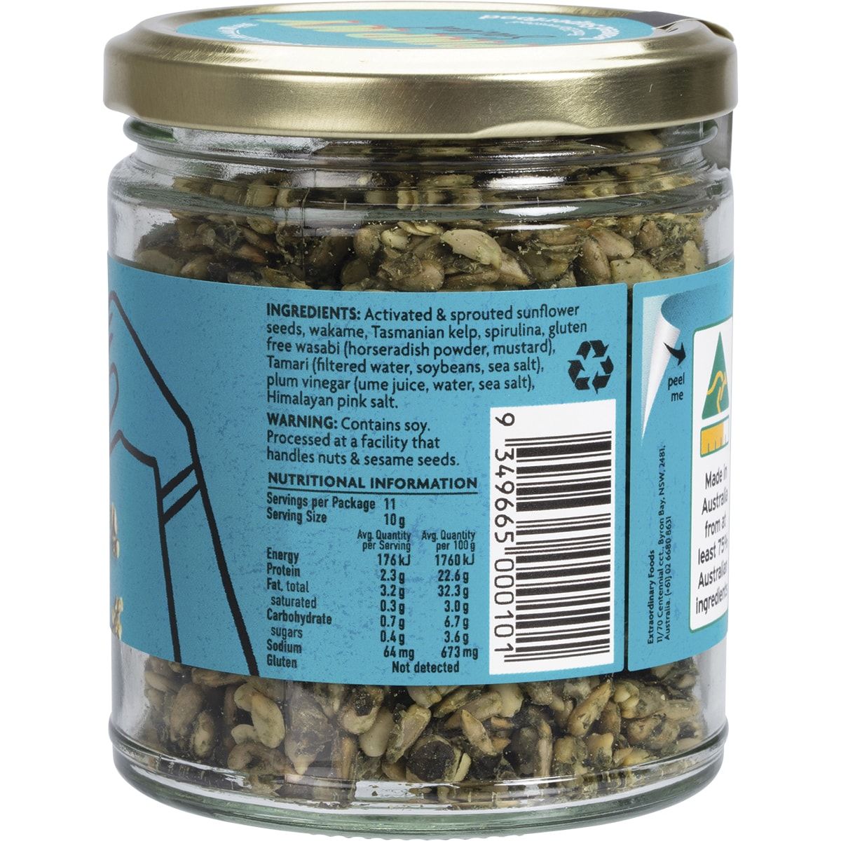 EXTRAORDINARY FOODS Pimp My Salad Sea Superfoods Sprinkles 110g