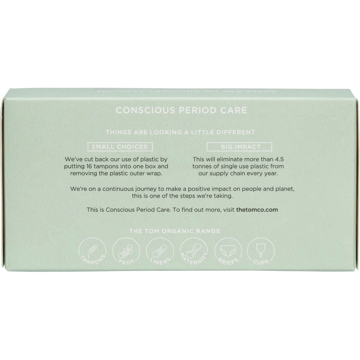 TOM ORGANIC Tampons Regular 16