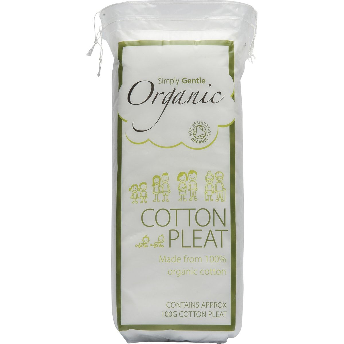 SIMPLY GENTLE ORGANIC Cotton Pleat 100g