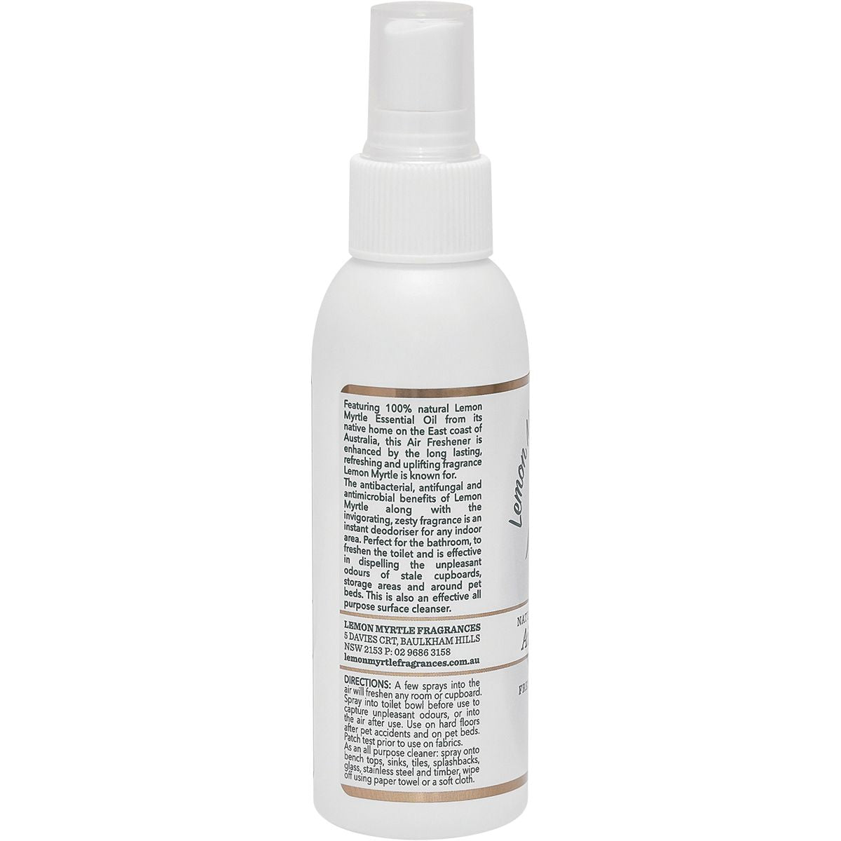 LEMON MYRTLE FRAGRANCES Air Freshener 125ml