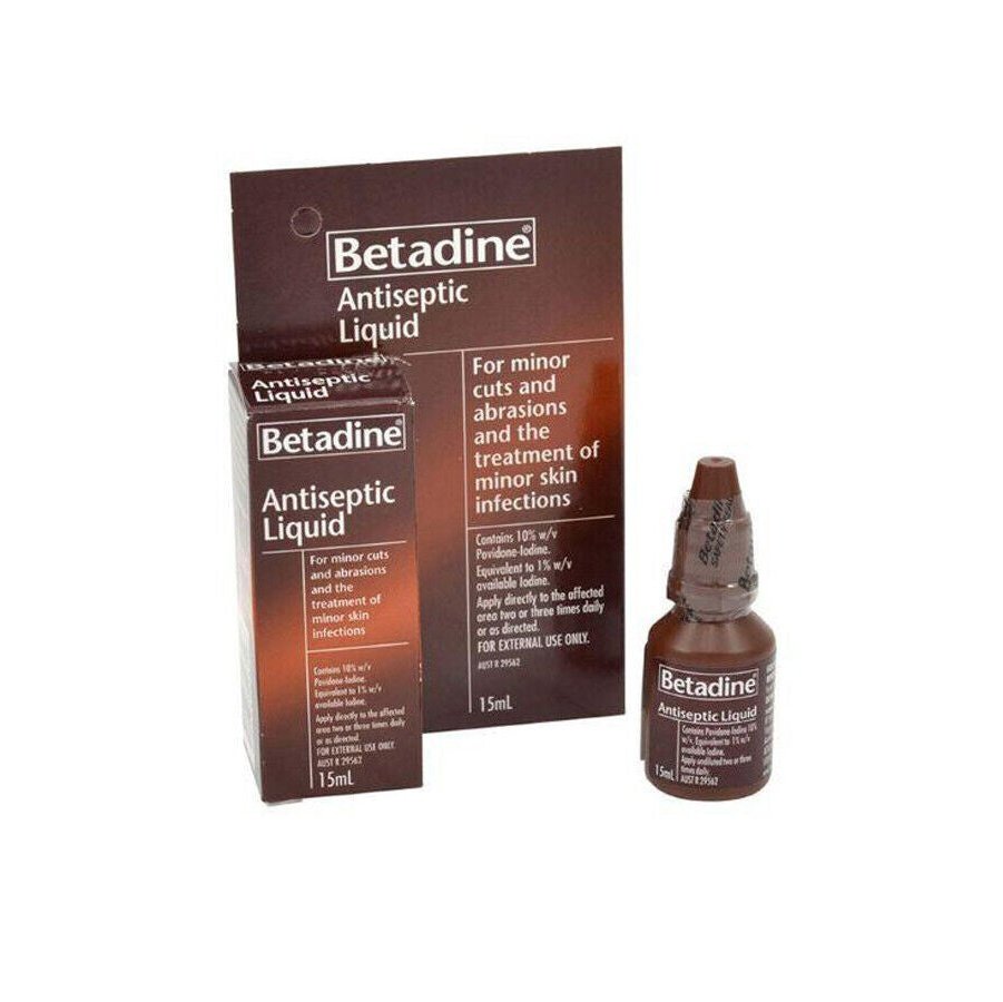 Betadine Antiseptic Liquid 15ml