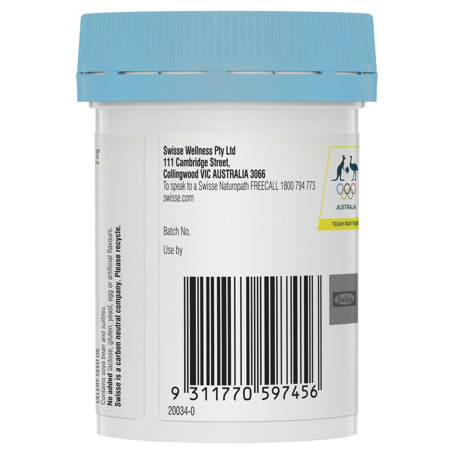 Swisse Celery 5000mg 50 Capsules