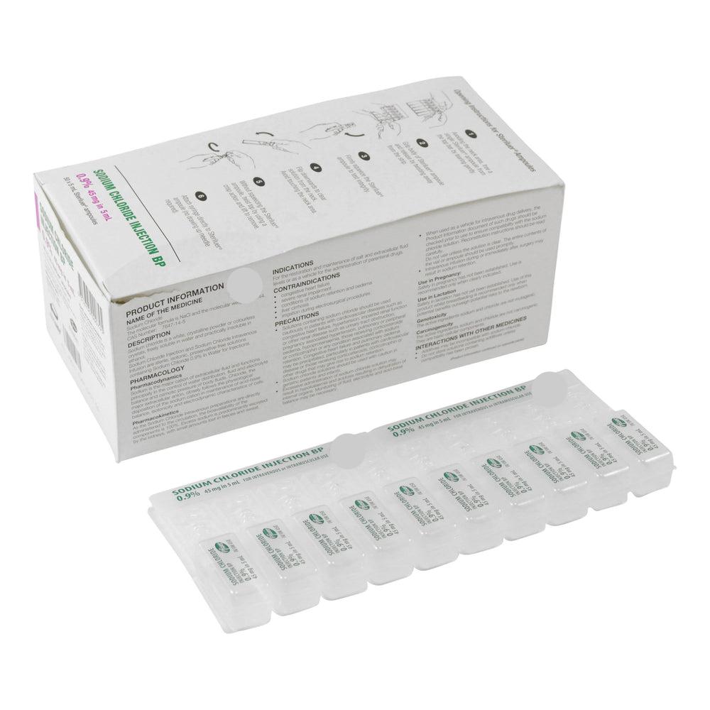 Sodium Chloride for Injection 0.9% 5ml Box (50)