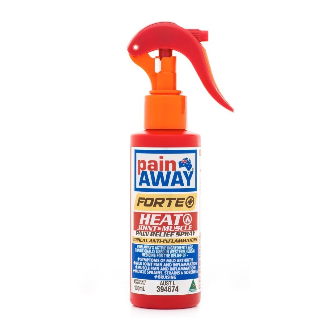 Pain Away Forte Plus Heat Joint & Muscle Pain Relief Spray 100ml