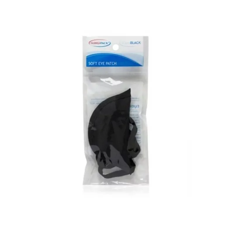 SURGIPAK 6237 EYE SOFT BLACK PATCH