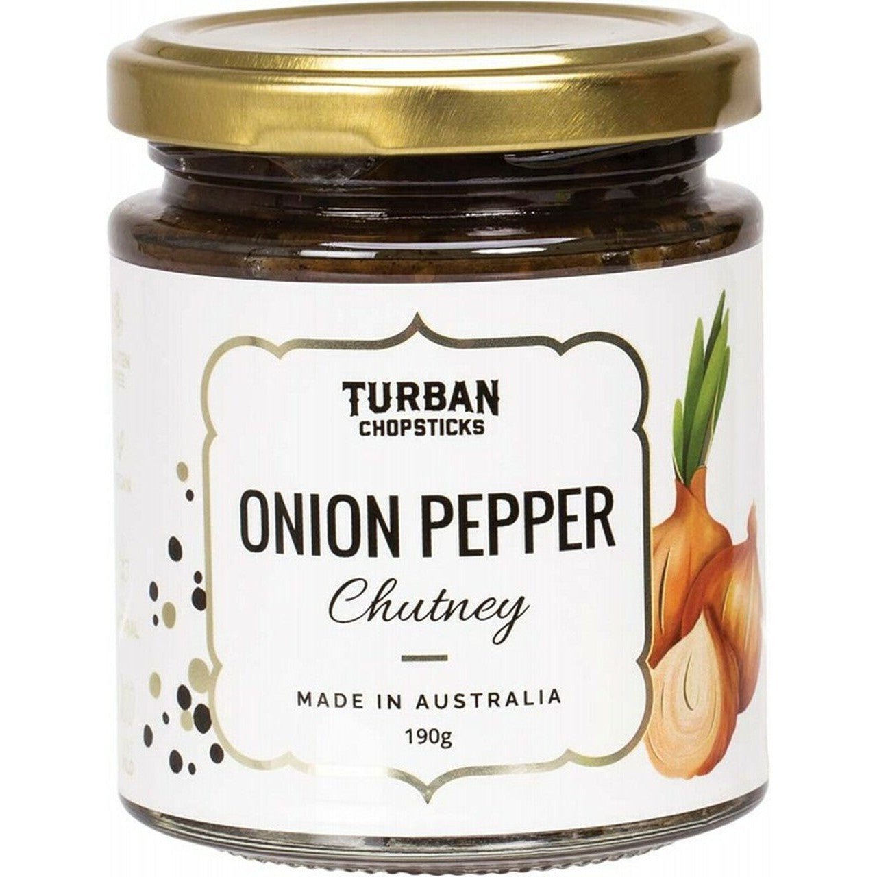 TURBAN CHOPSTICKS Chutney Onion Pepper 190g