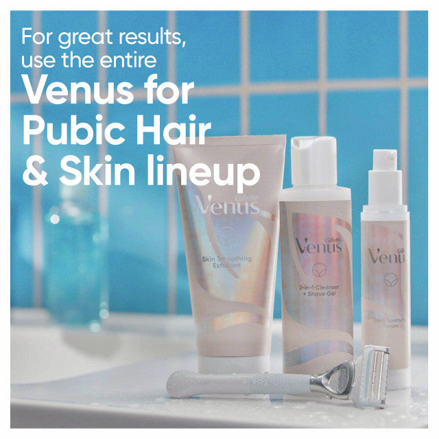 Gillette Venus Blade Refills For Pubic Hair & Skin 3 Pack