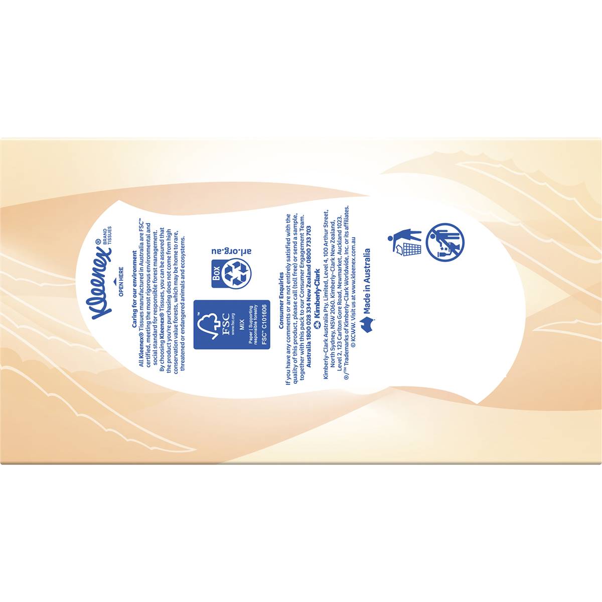 Kleenex Aloe Vera & Vitamin E 3 Ply Facial Tissues 95