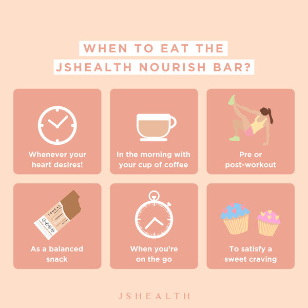 JSHEALTH Double Choc Chip Protein Bar 45g 12PK