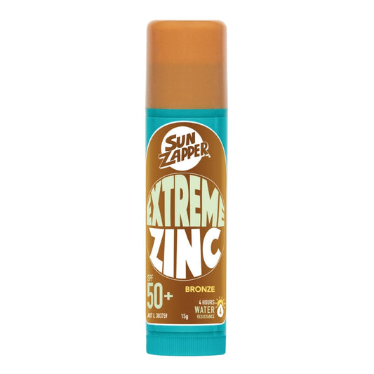 SUN ZAPPER EXTREME ZINC STICK 15G BRONZE