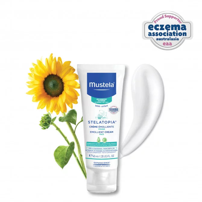 Mustela Stelatopia Emollient Face Cream 40ml