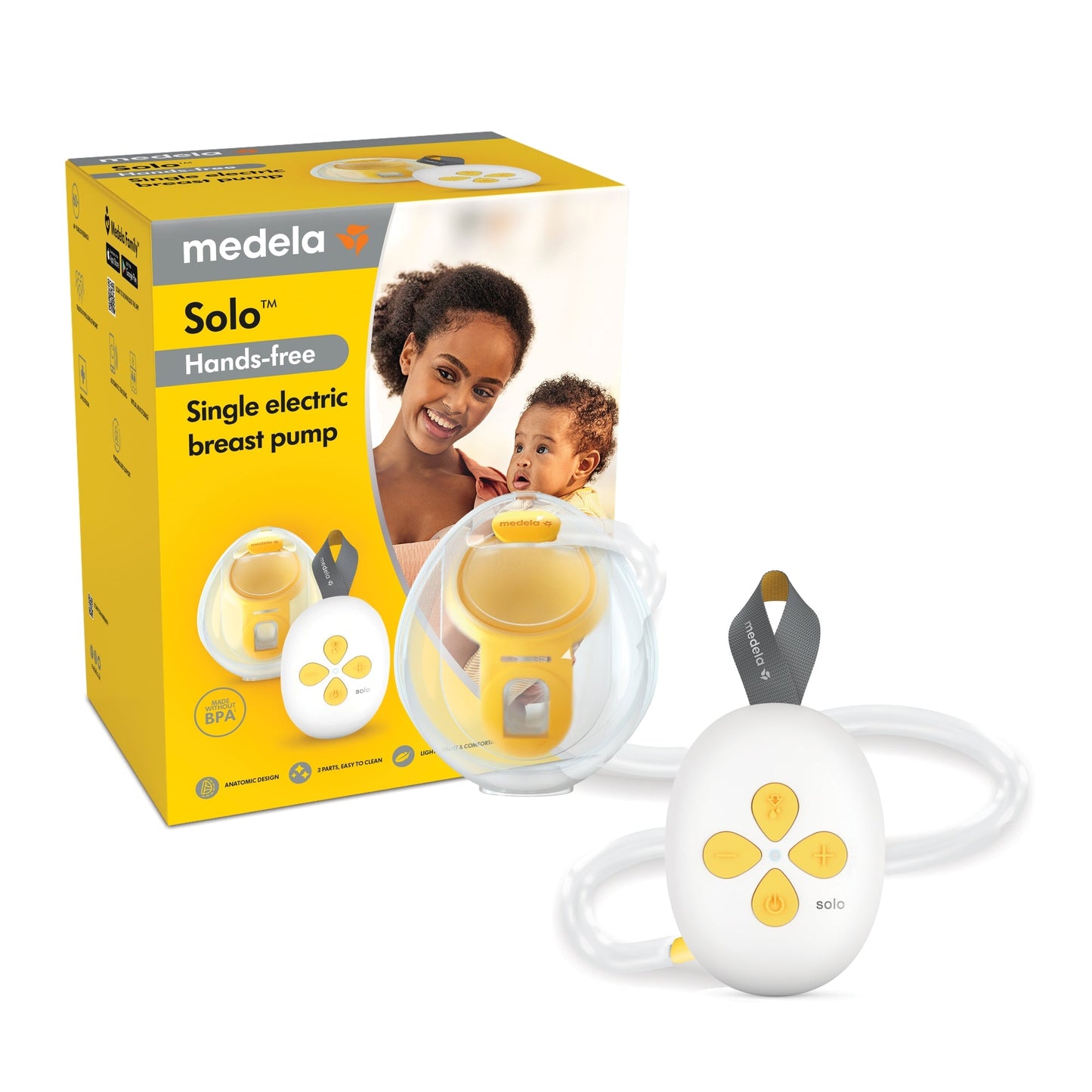 Medela Swing Flex Single Electric Breast Pumpsolo Hands-free Single Electric Breast Pump
