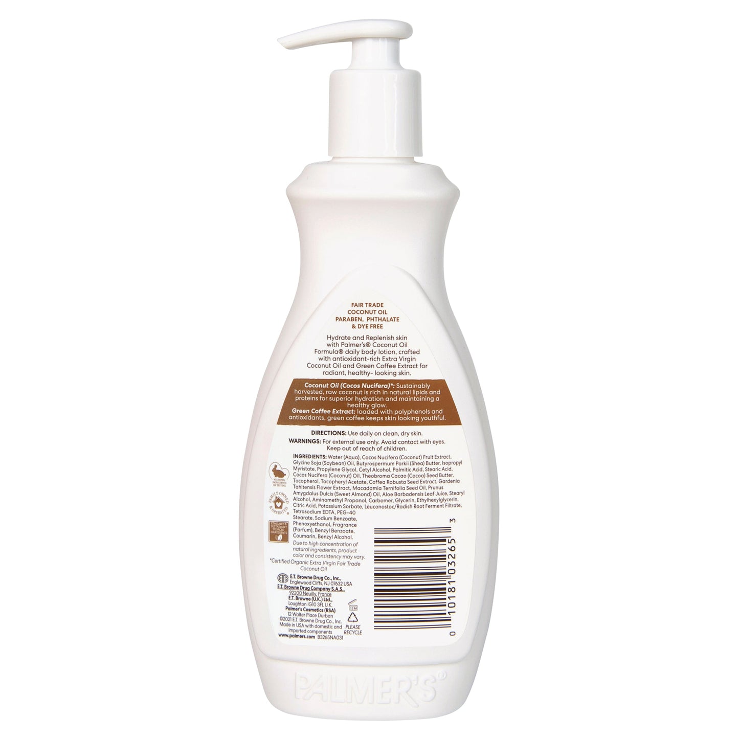 Palmers Coconut Oil Formula Body Lotion 400ml