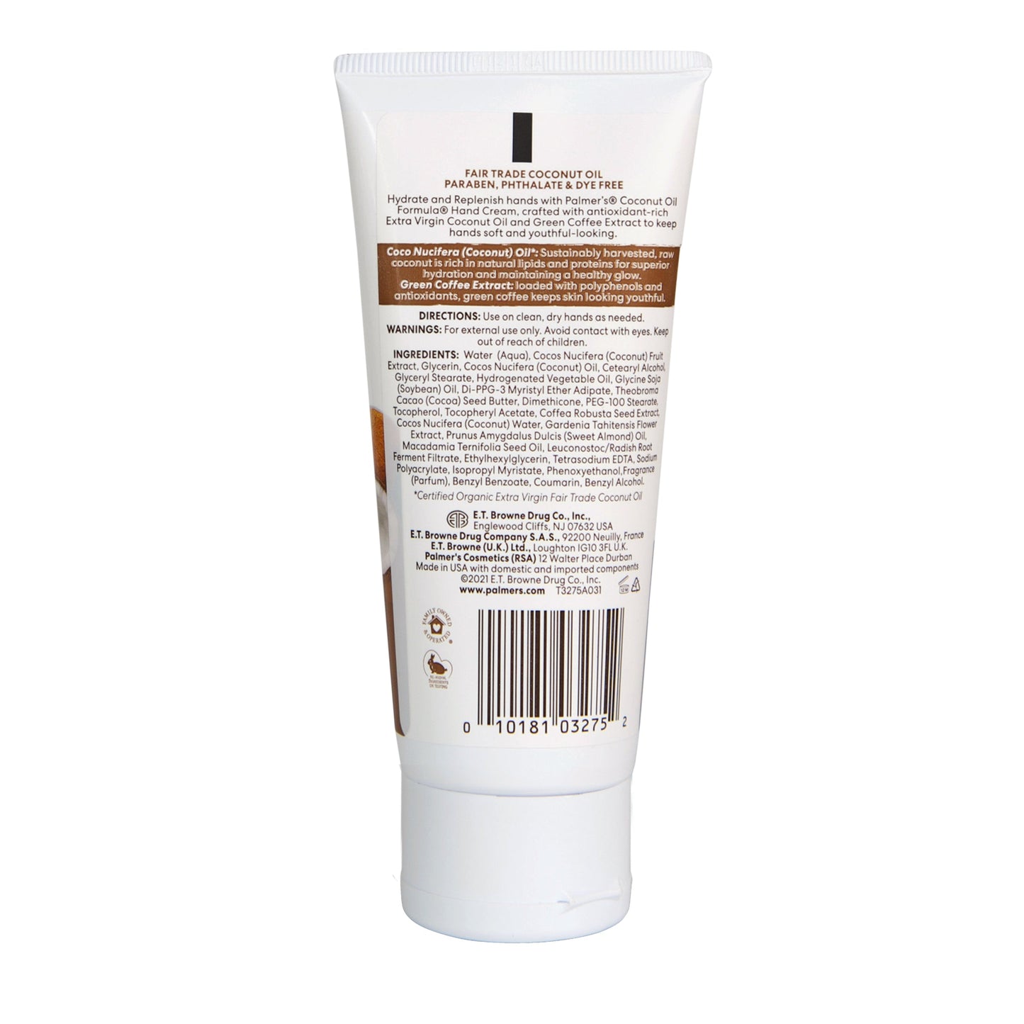 Palmer's Coconut Oil Hand Cream 96g