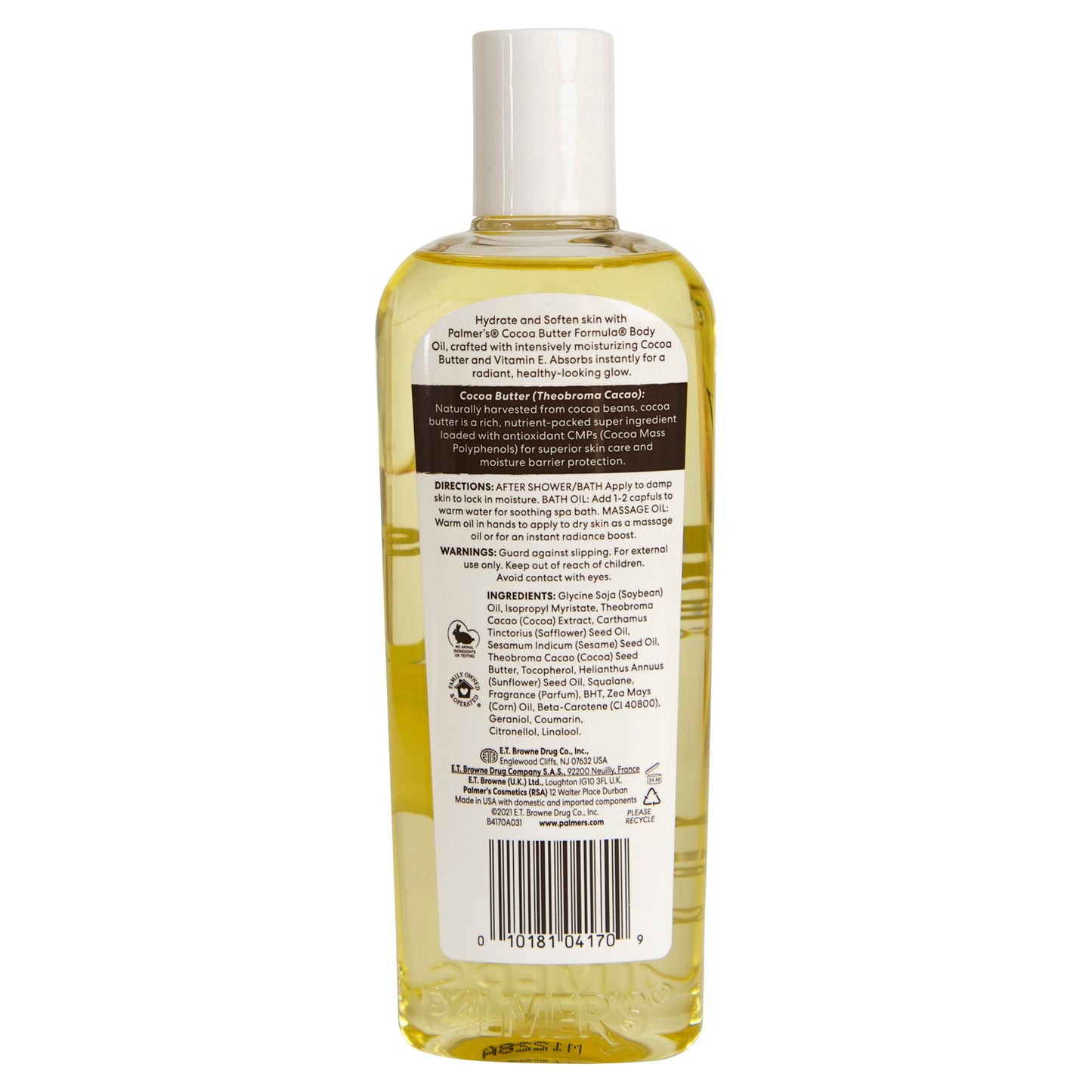 Palmers Cocoa Butter Formula Moisturising Body Oil 250ml