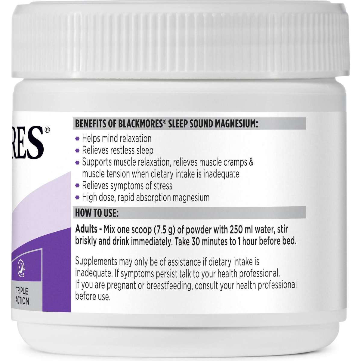 Blackmores Sleep Sound Magnesium Powder 187.5g