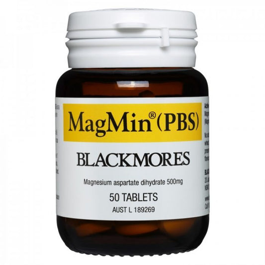 Blackmores MagMin PBS 500mg 50 Tablets